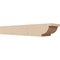 Ekena Millwork 6in. W x 4in. H x 28in. L Alpine Woodgrain TimberThane Rafter Tail, Primed Tan RFTUR06X04X28ALPRCPR - alternate 1